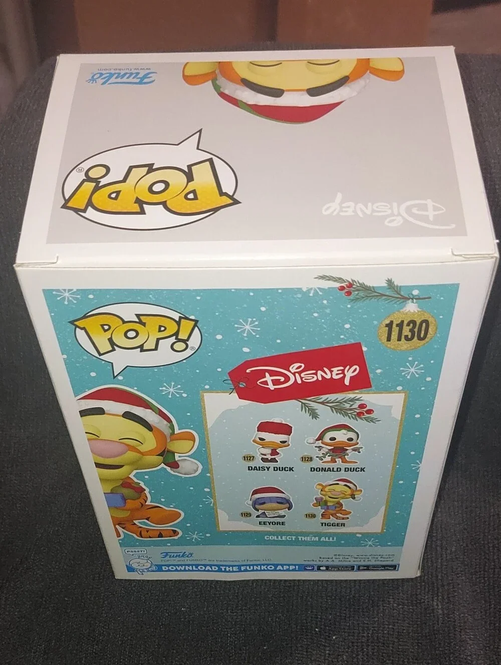 Funko Pop! Disney Winnie the Pooh Holiday Tigger #1130 Vinyl Figure - New In Box